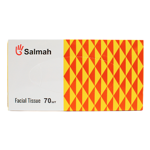 Салфетки V коробка для авто 70шт 