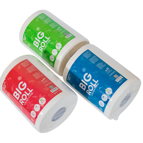 Бумажное полотенце BIG ROLL 3-х слойное