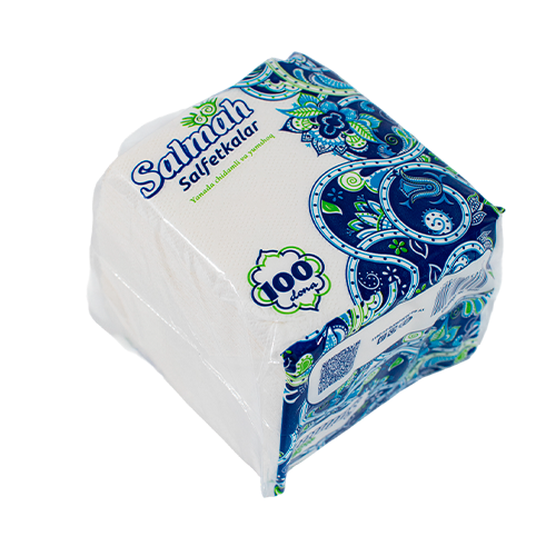Салфетки Salmah с узором 100шт