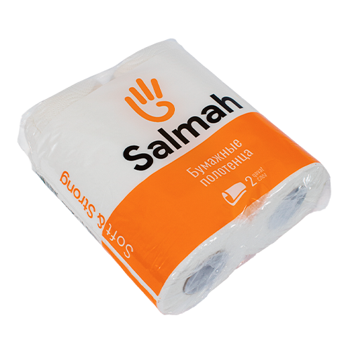 Бумажные полотенца Salmah 2-слойные 2шт