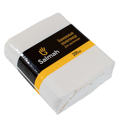 Бумажные полотенца ZET 200шт Salmah